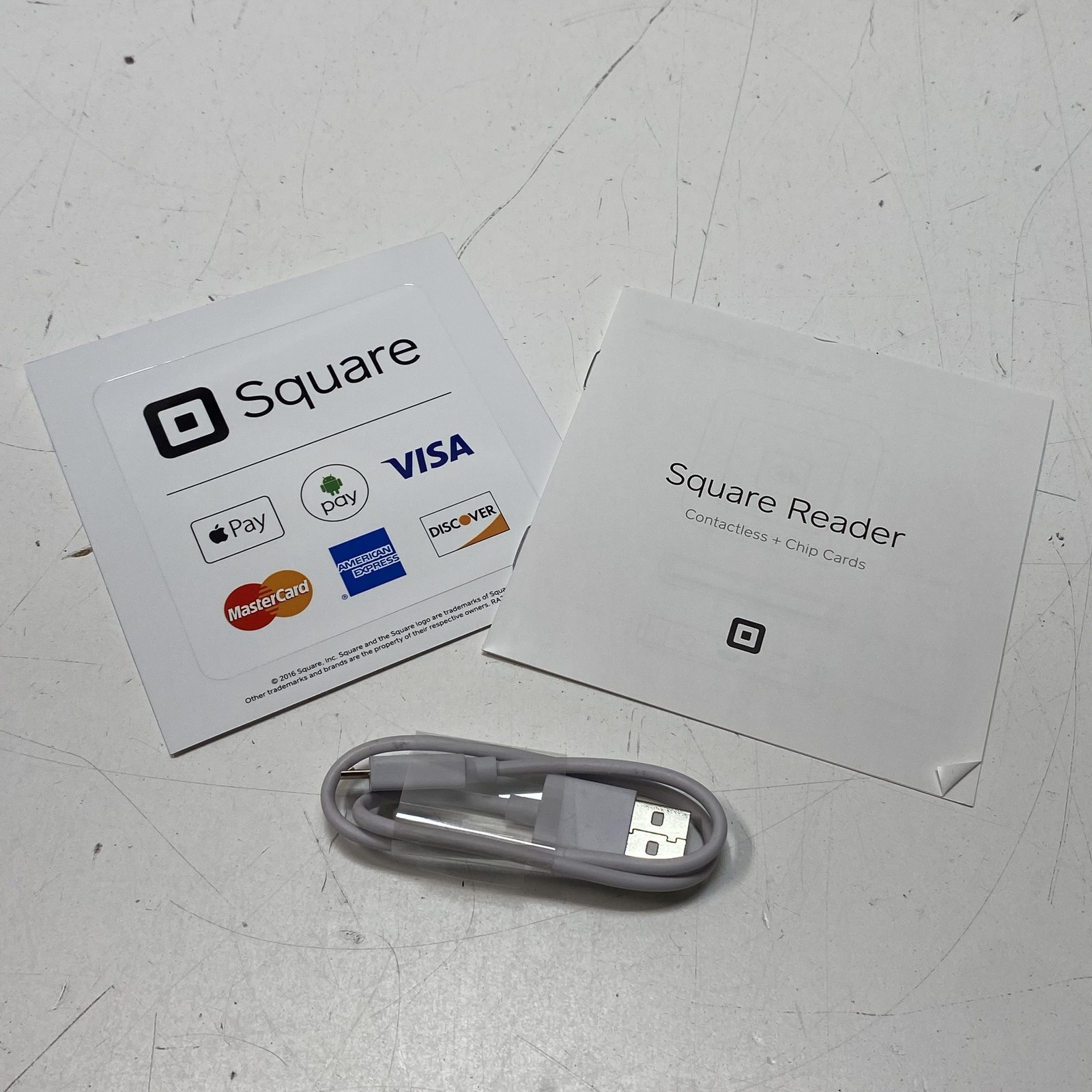 Square S6 Contactless & Chip Reader + Magstripe Reader For Parts or Repair