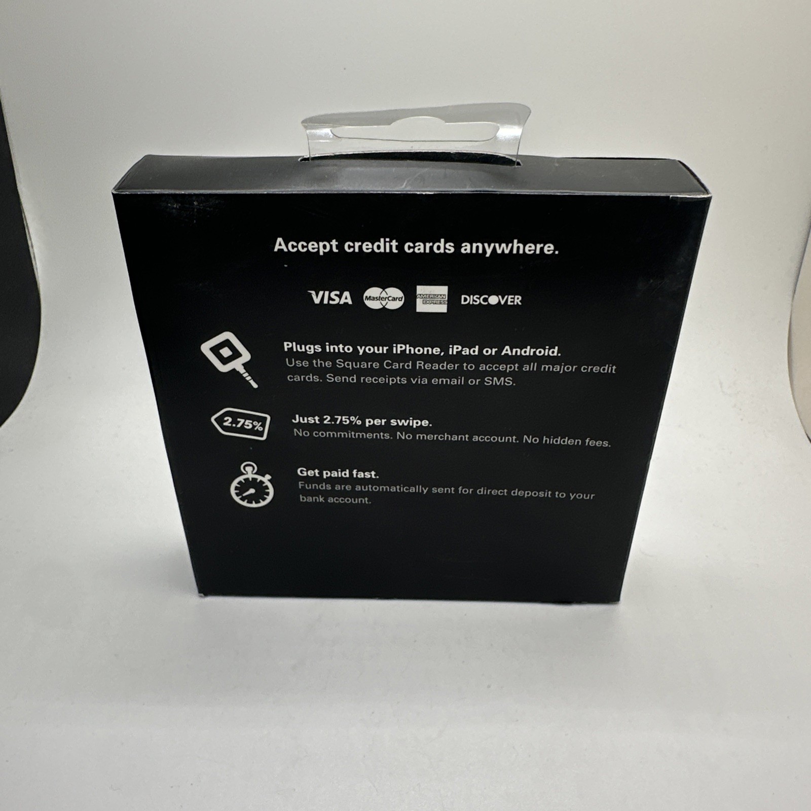 NEW Square Credit Card Reader for iPhone, iPad and Android