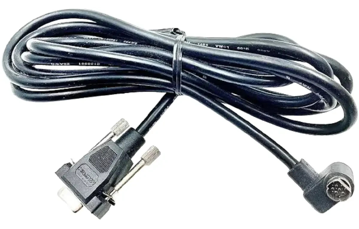 MagTek 22517563 MICRSafe RS232 Cable, DB9F, 8 ft., Color: Dark Gray