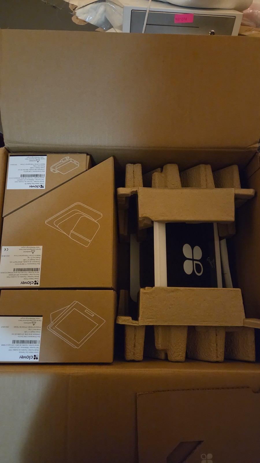 clover pos brand new may need reset parts only