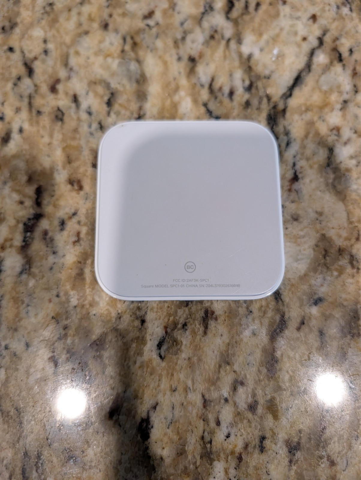 Square Contactless & Chip Reader Model SPC1-01 Bluetooth Credit Card Reader
