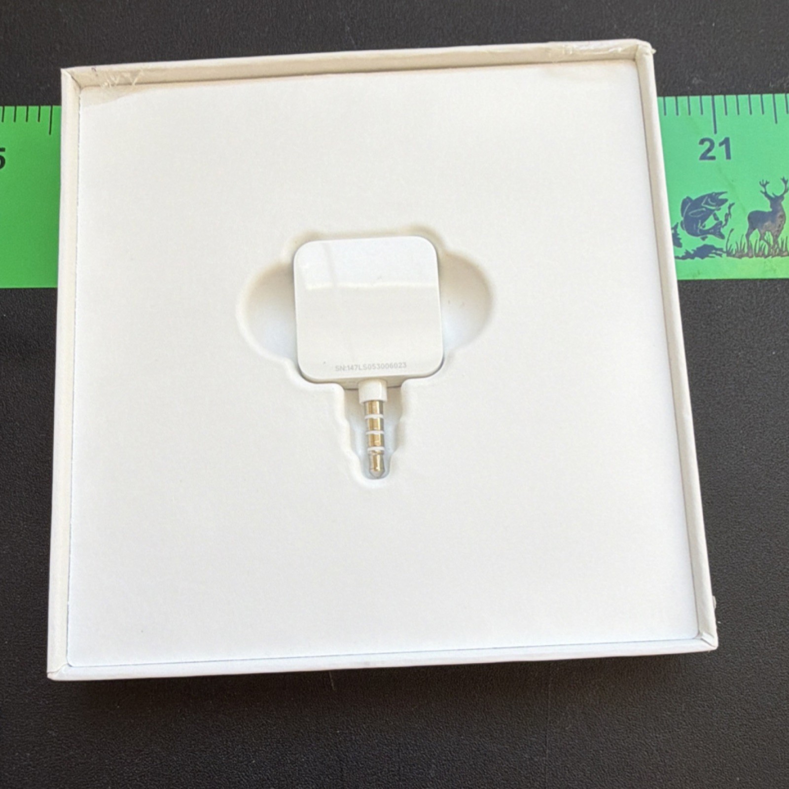 Square A-SKU-0047-04 Wired Magstripe Headset Jack Credit Card Reader