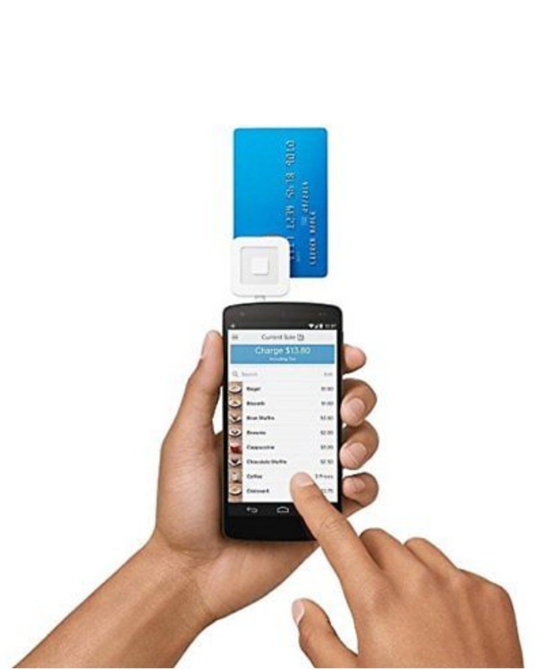 Square Credit Card Reader for iPhone/iPad/Android 3.5mm Headphone Jack Untested