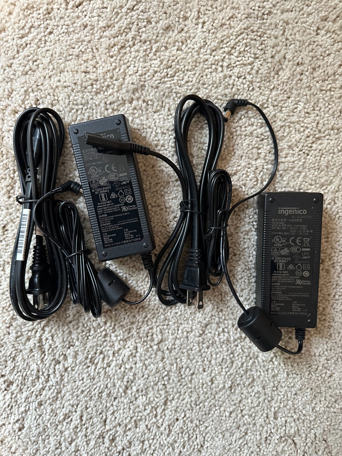 NEW Ingenico Desk 3500 Power Supply – Lot of 2