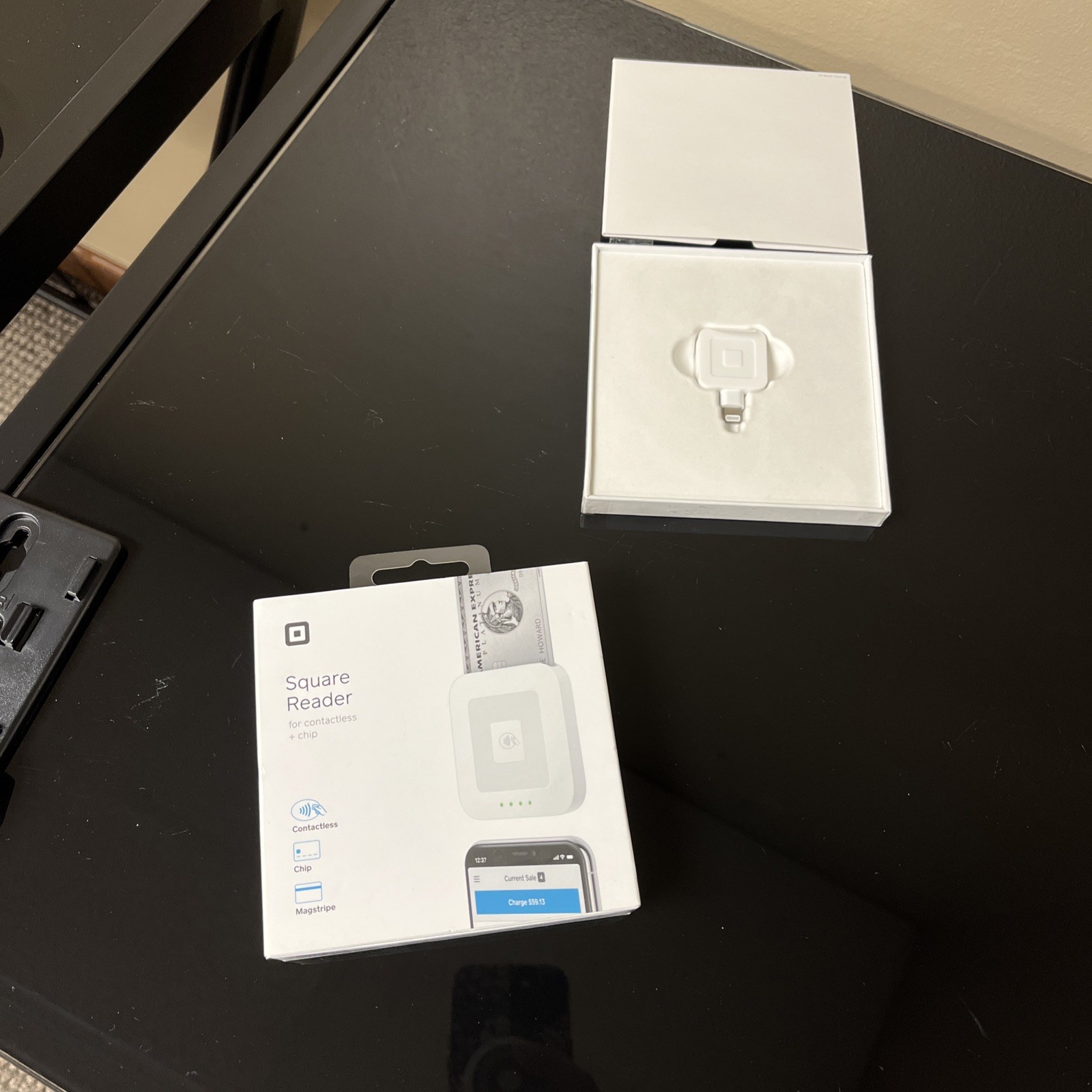 2 Square Readers – Brand New A-SKU-0636 Headphone Jack And Preowned Lightning