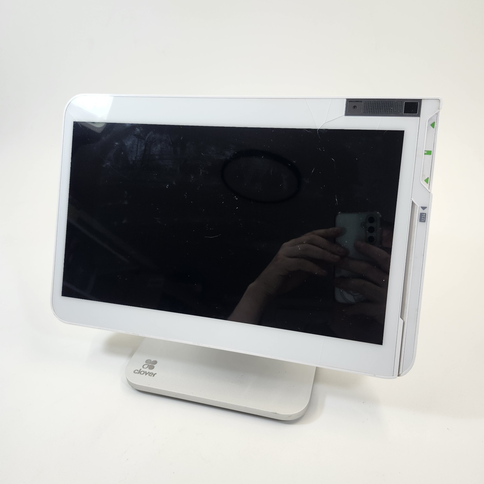 Clover Station Solo S501 POS Customer Display Touch Screen Parts or Repair Read