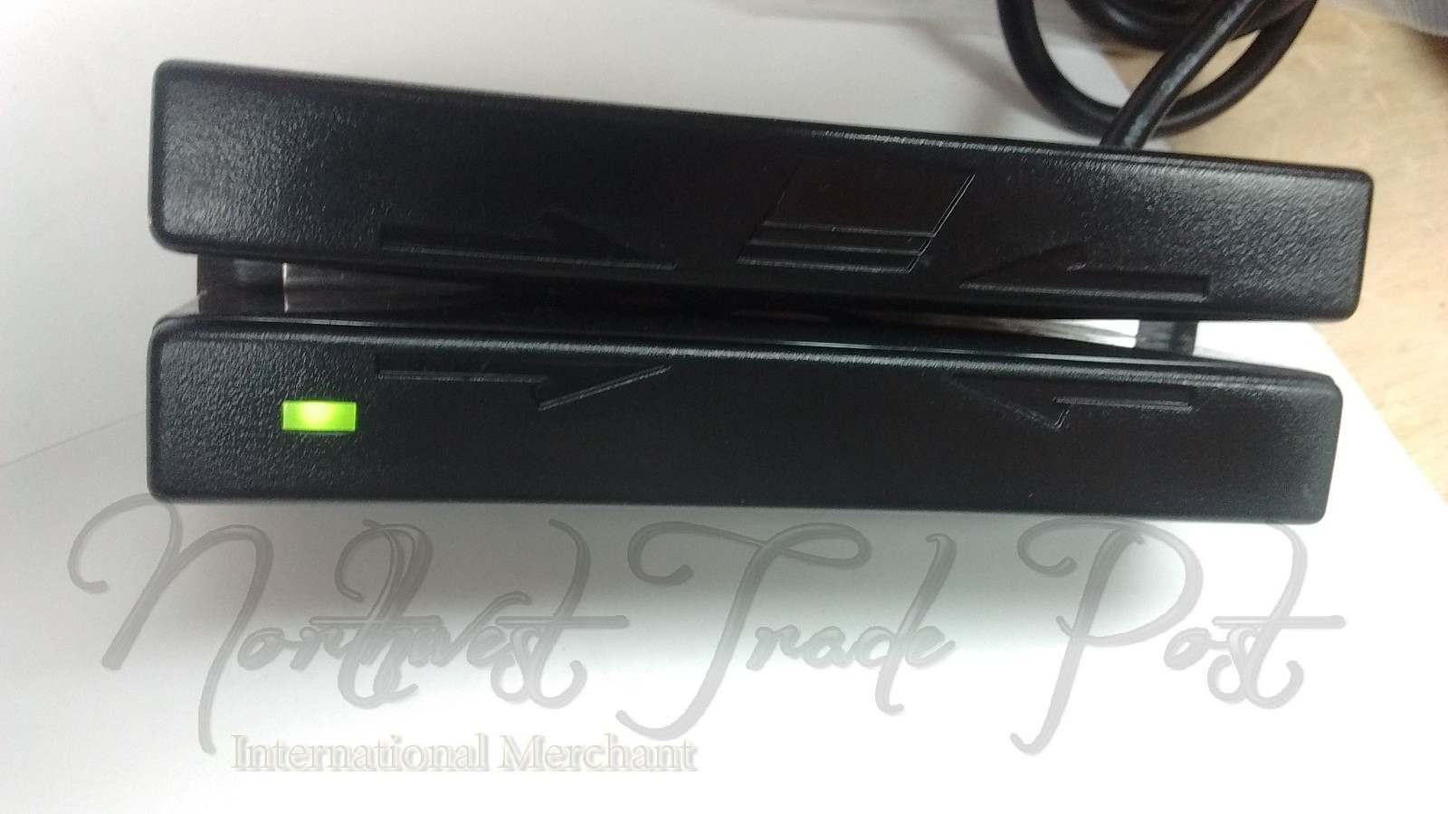 MagTek USB Credit Card Reader Part No. 21040110 Keyboard Emulation Track I/II