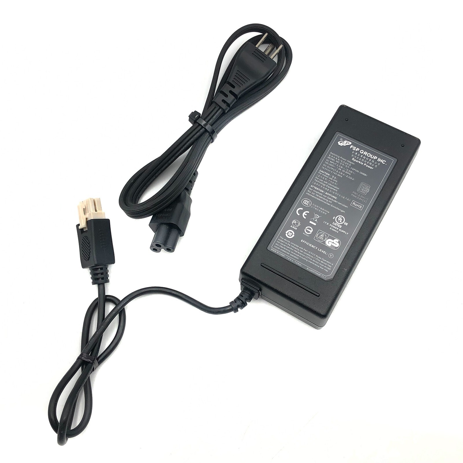 Lot of 25 Genuine 90W FSP 6-Pin AC Adapter NCR Power Supply 19V 4.74A w/P.Cord