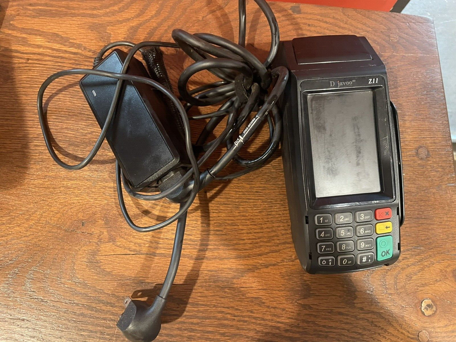 D Javoo Z11 Model Vega3000 Credit Card Terminal