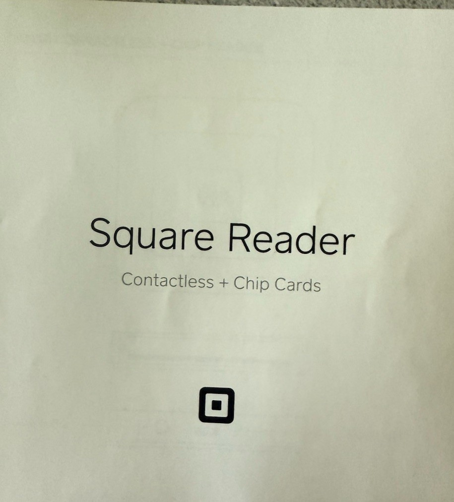 Square Contactless, Chip, Magstripe Credit Card Reader (lightly used)
