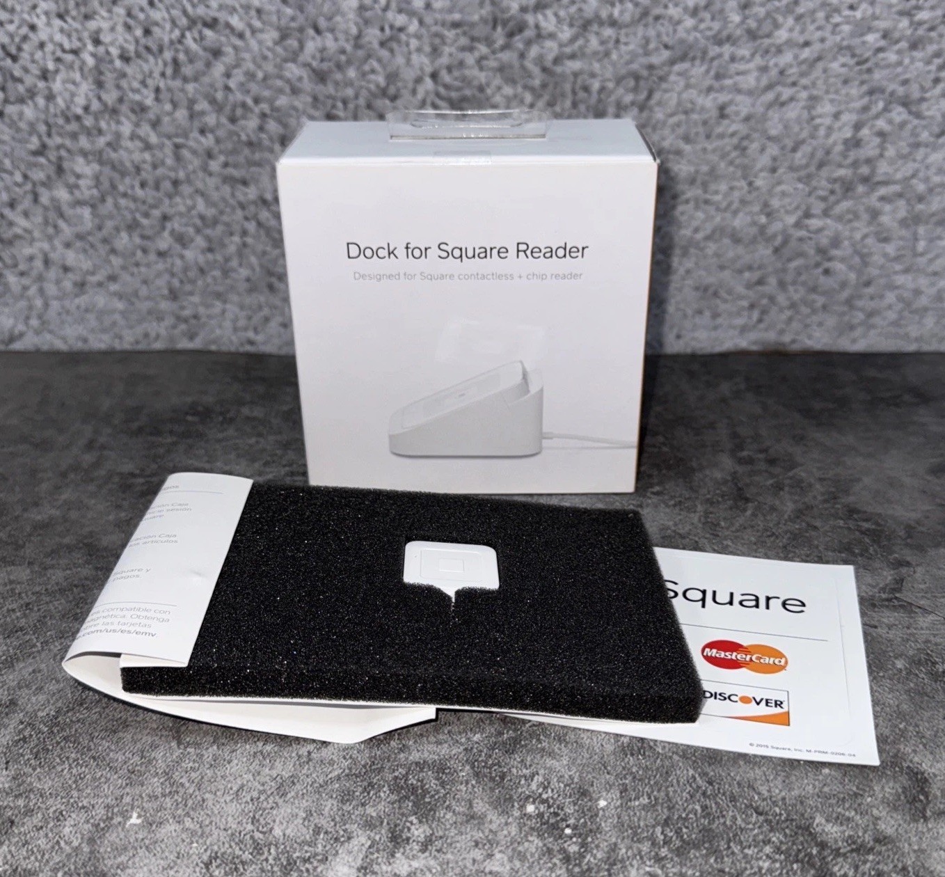 Square A-SKU-0120 Dock for Contactless Credit Card Reader + Magstripe Reader