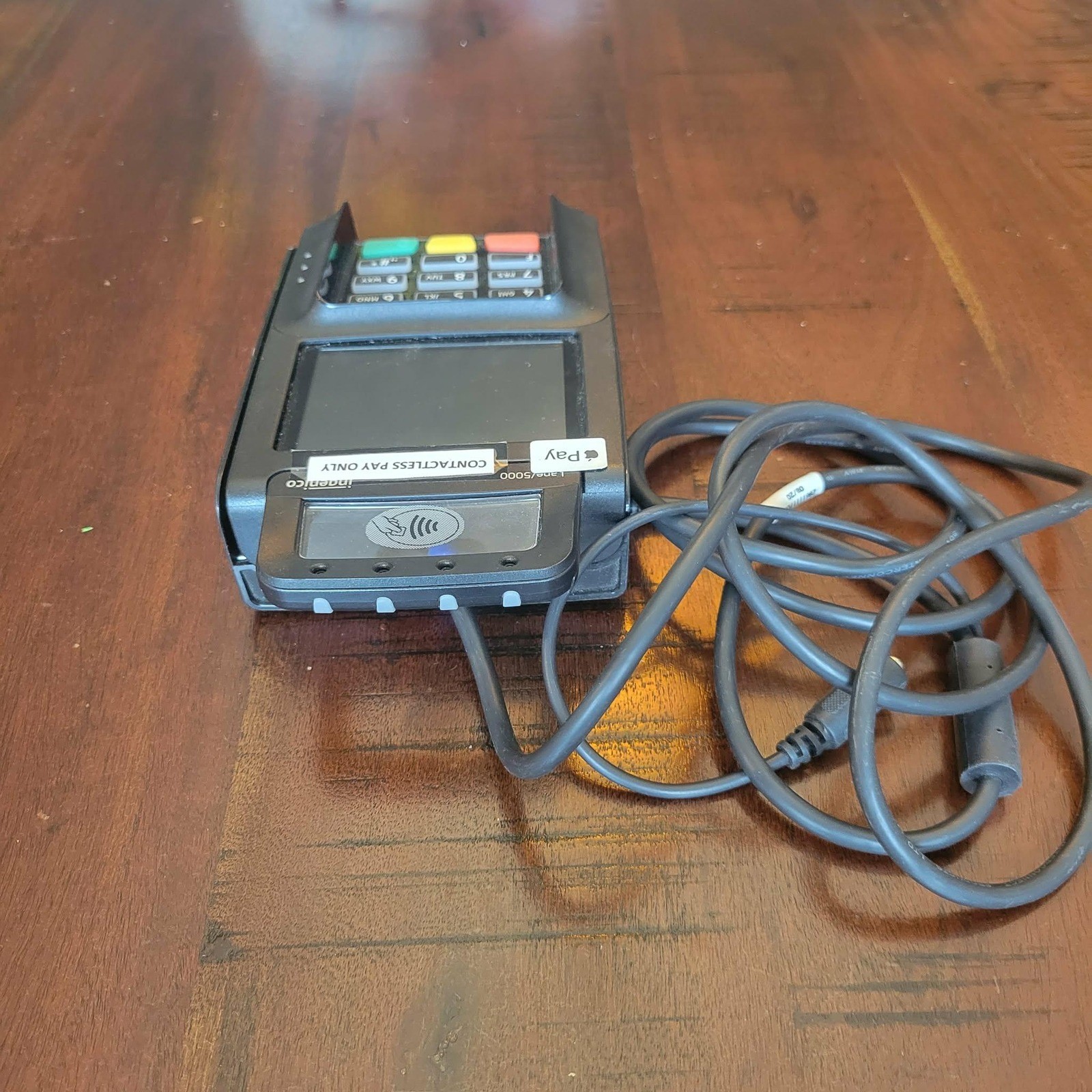 Ingenico Lane/5000 Credit Card Terminal POS LAN500-USTPG07A TESTED