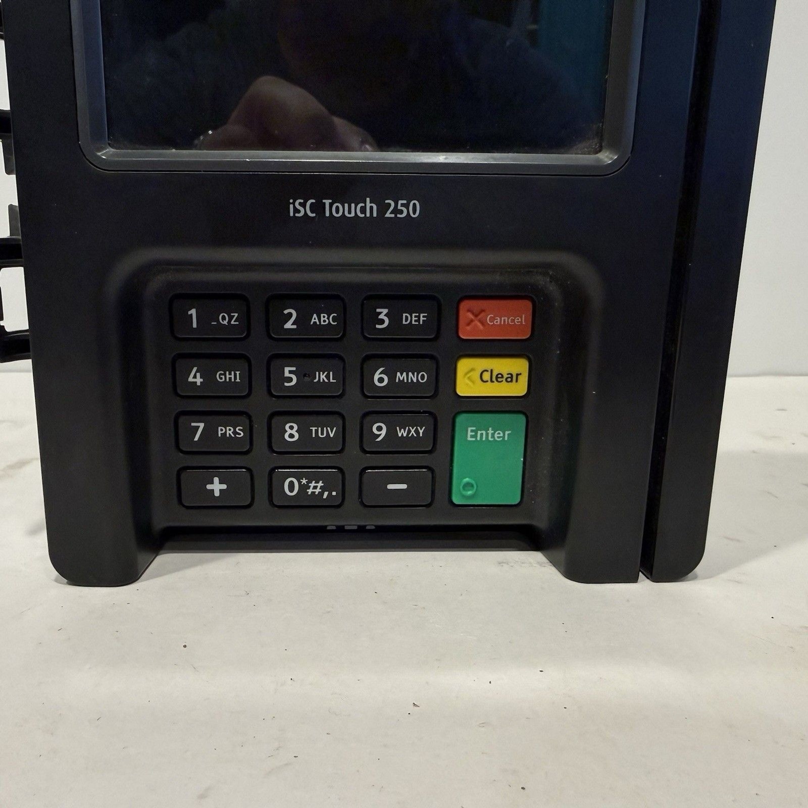 Ingenico iSC Touch 250 Credit Card Terminal Tested Powers On No Stylus