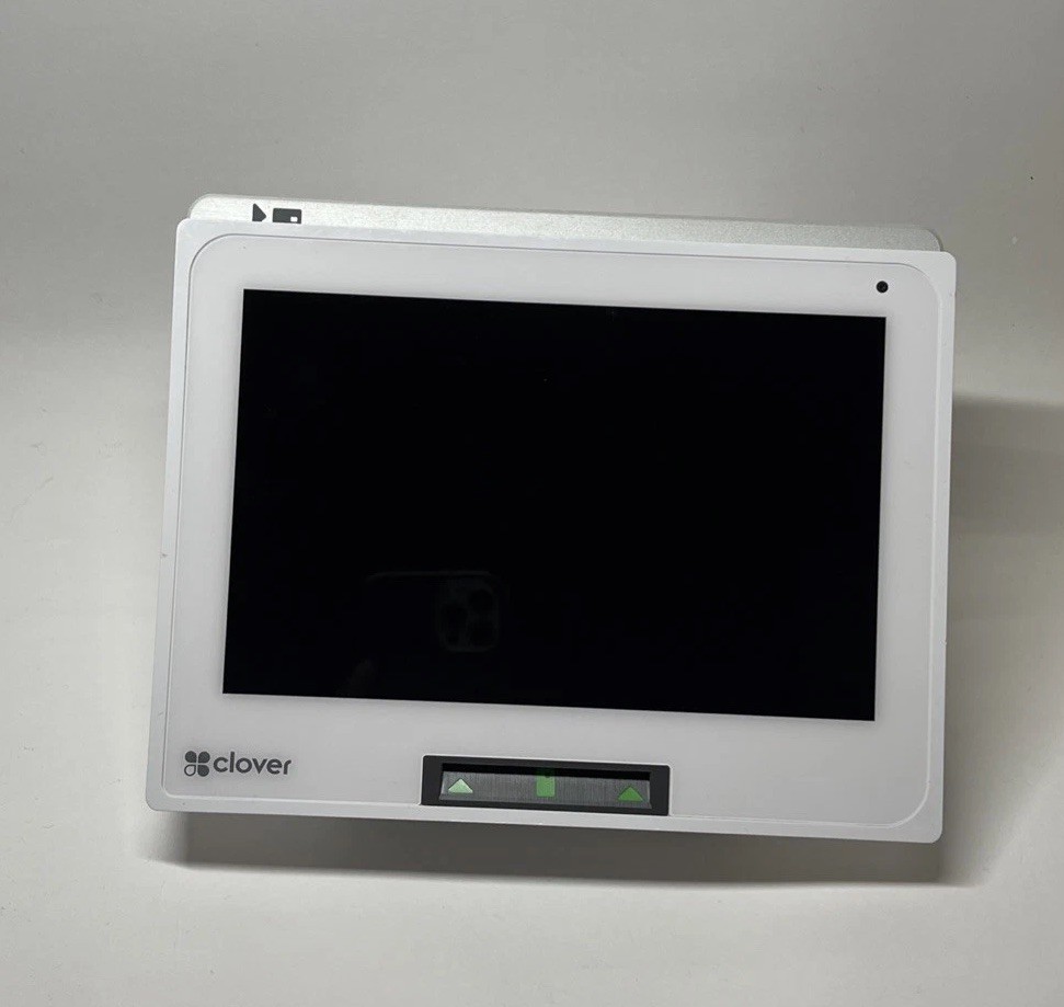 Clover Station Duo Terminal C505 POS System – UNTESTED- For Parts Repair 🍀