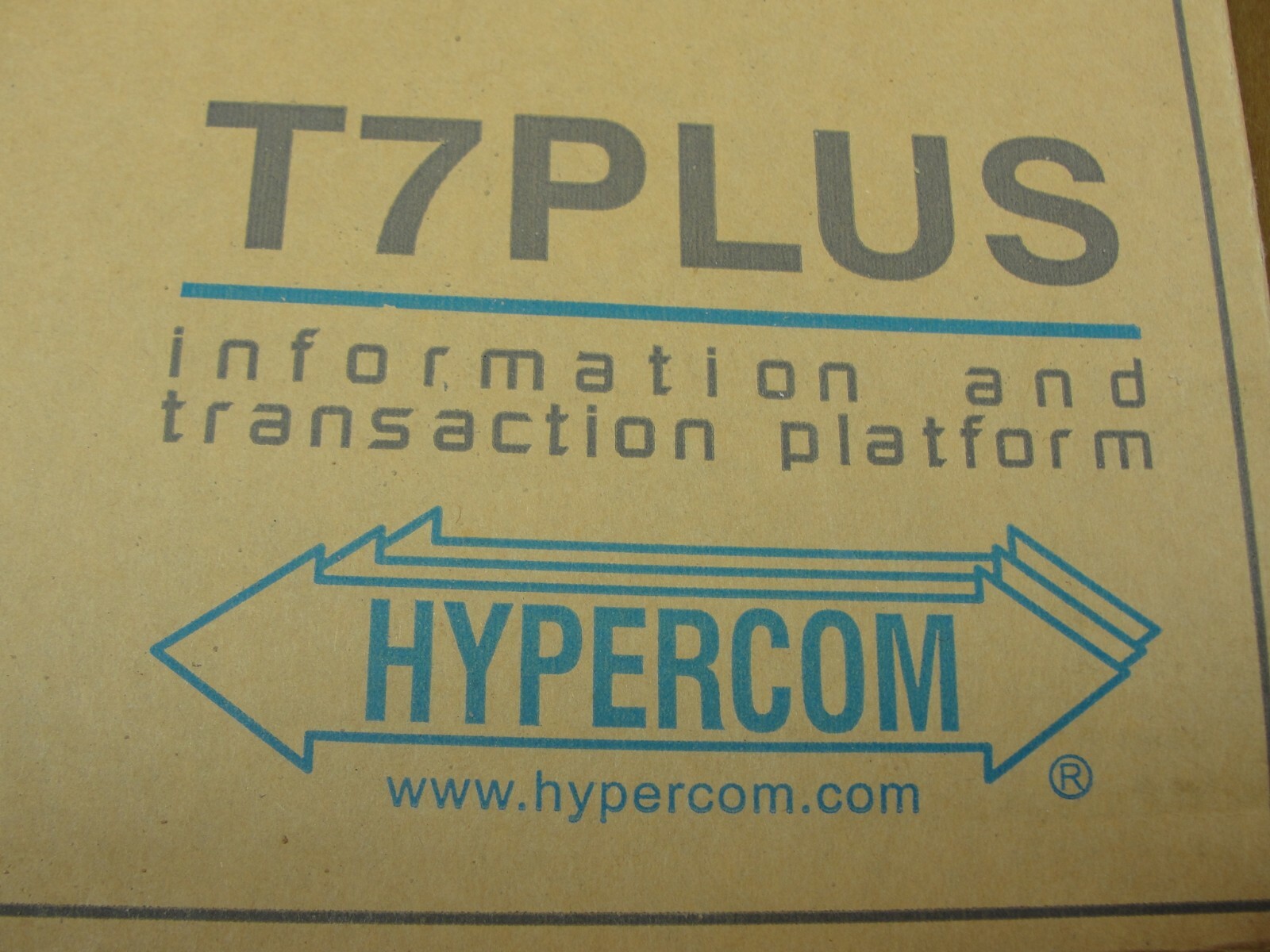BRAND NEW HYPERCOM T7 PLUS CREDIT CARD PROCESSING TERMINAL