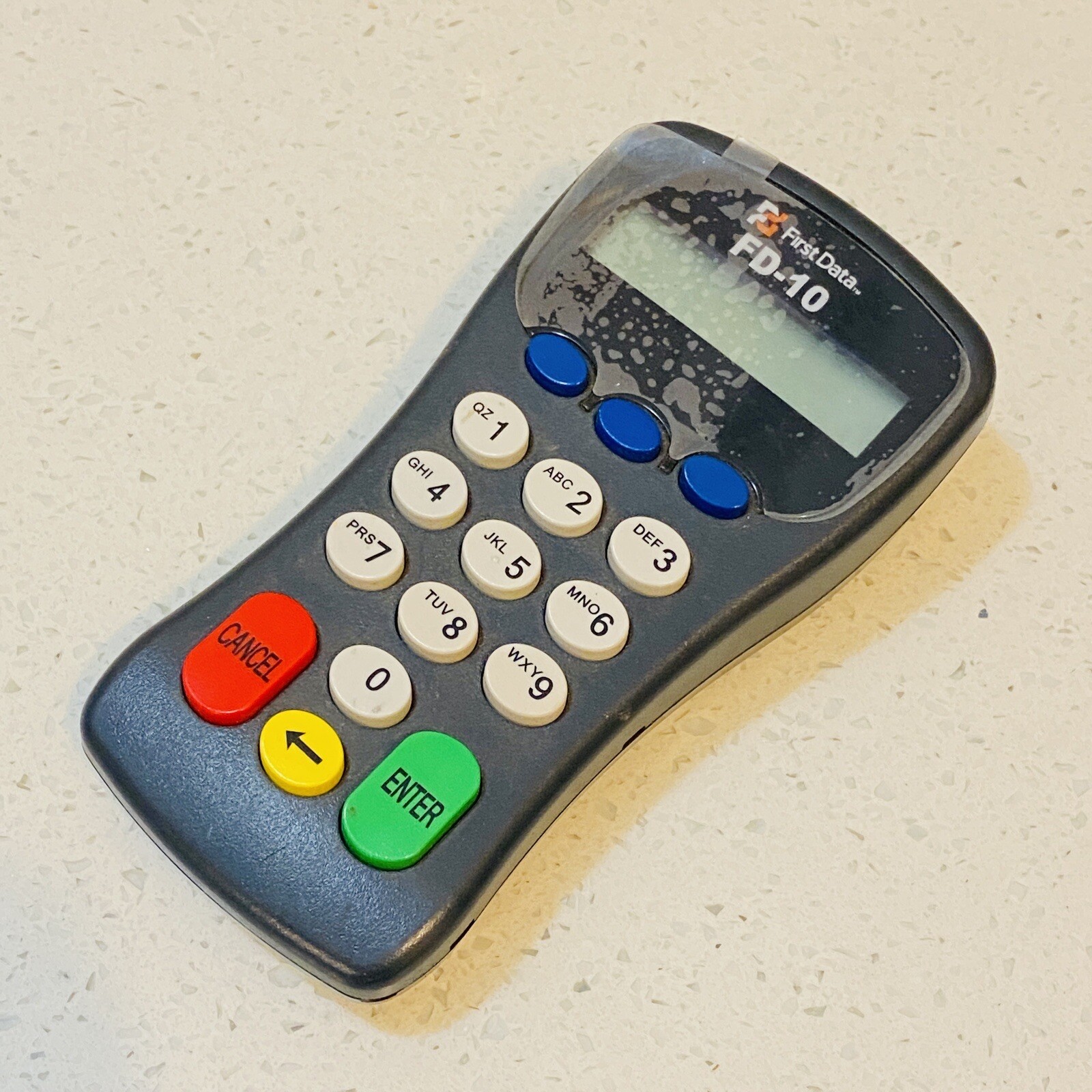 First Data FD-10C Pin Pad Credit Card Terminal Reader