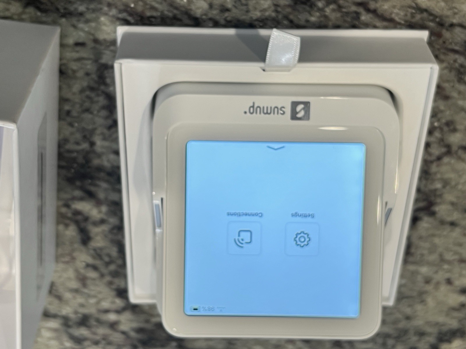Genuine Sumup Solo Mobile Wi-Fi Smart Card Terminal Reader White Read!