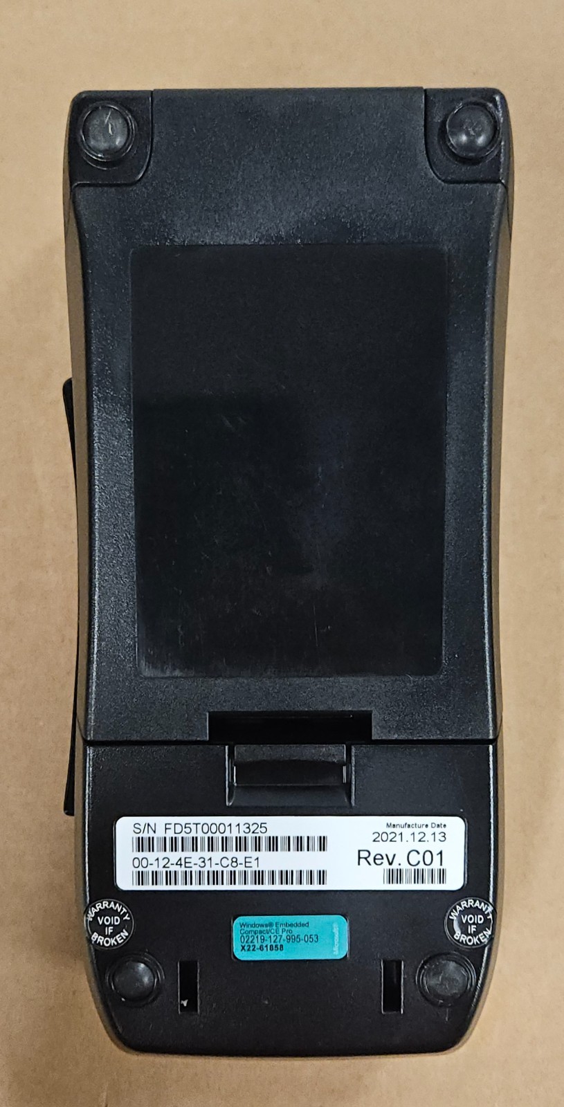 First Data FD150 Payment Terminal w XAC RP10 PIN Pad Power Supply Bundle