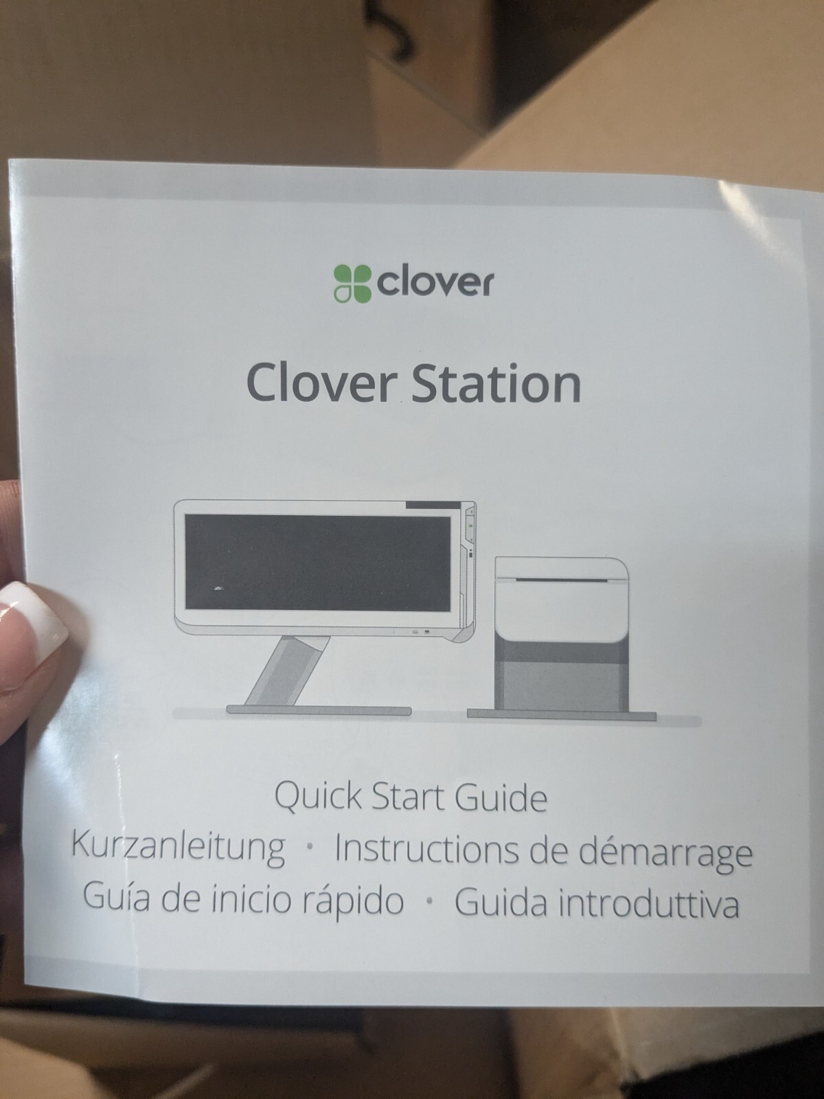 Clover Station Pro S503 C503 P500 POS Terminal Display Printer READ