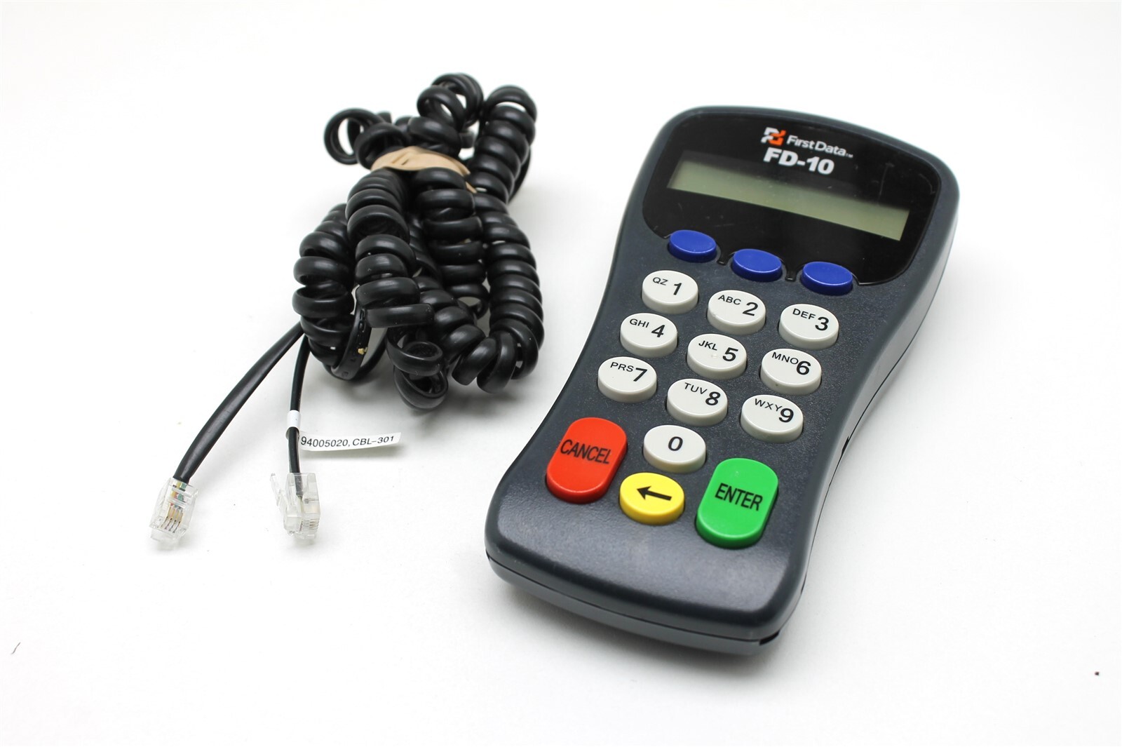 First Data FD-10 (Model 8001 PCI) Pinpad With Cable