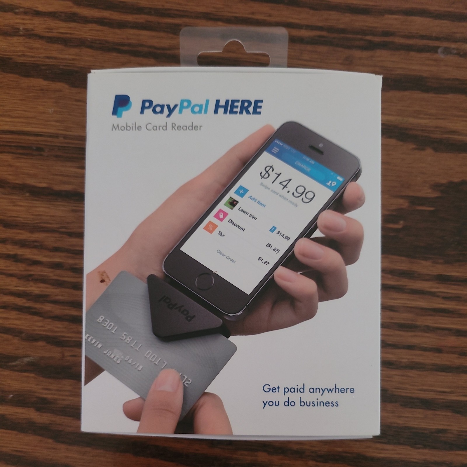PayPal Mobile Credit Card Reader Swiper For iPhone and Android Aux 3.5mm qty. 2