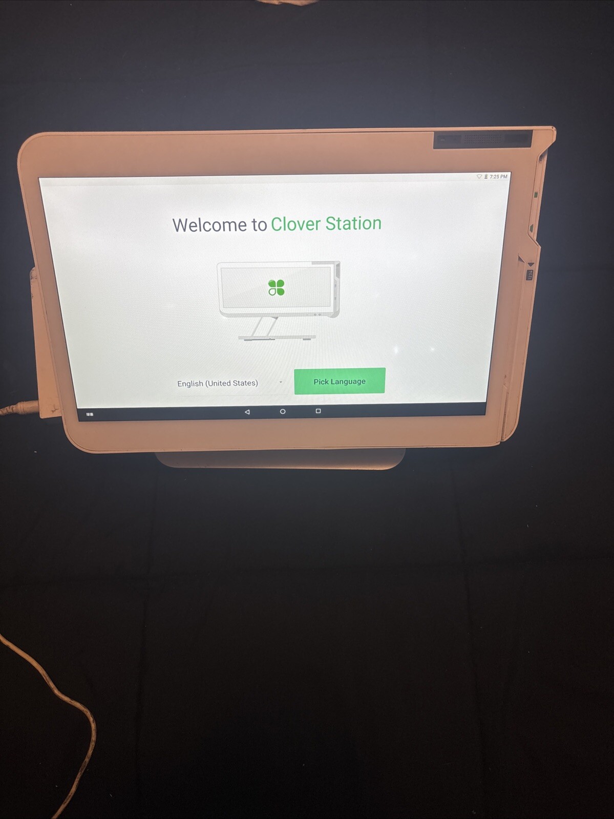 Clover Station POS System Model C500 #1090 z56/21