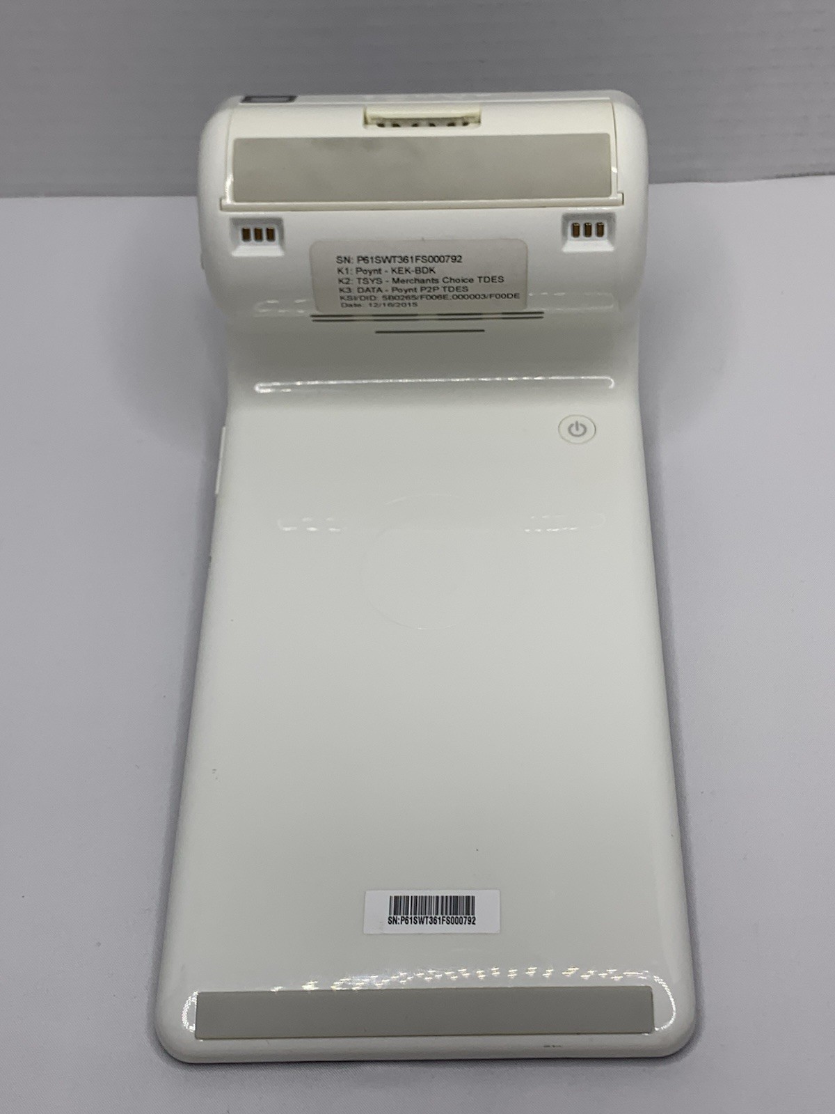 Poynt Smart Terminal Wireless POS System Untested AS IS P118
