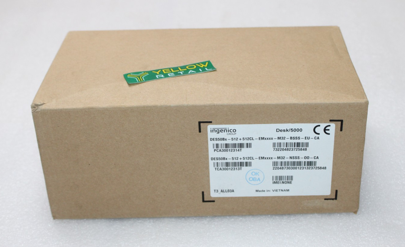 INGENICO DESK/5000 HIGH-VOLUME PAYMENT TERMINAL PCA30012314T TCA30012313T
