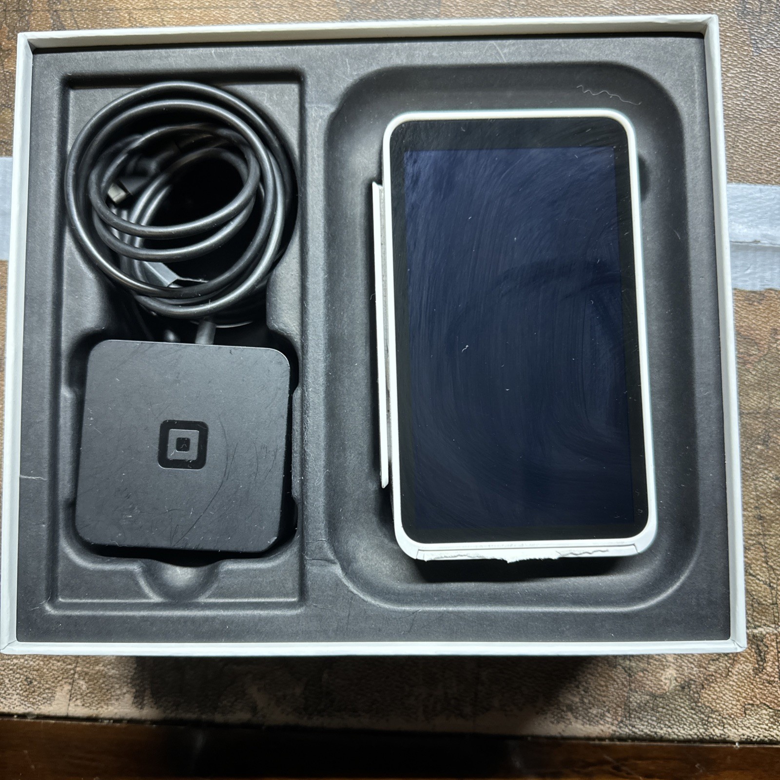 Square terminal used Two Chargers Included
