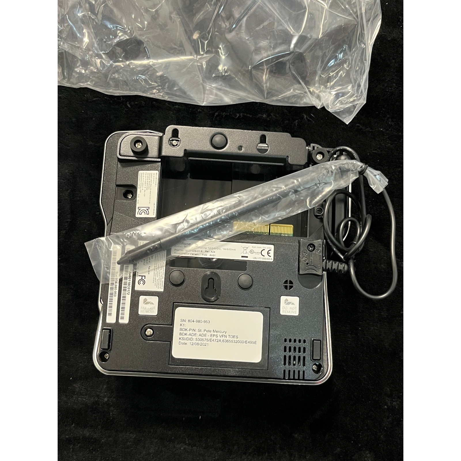 Verifone MX 915 Payment Terminal M177-409-01-R MX 900 Series POS System Black