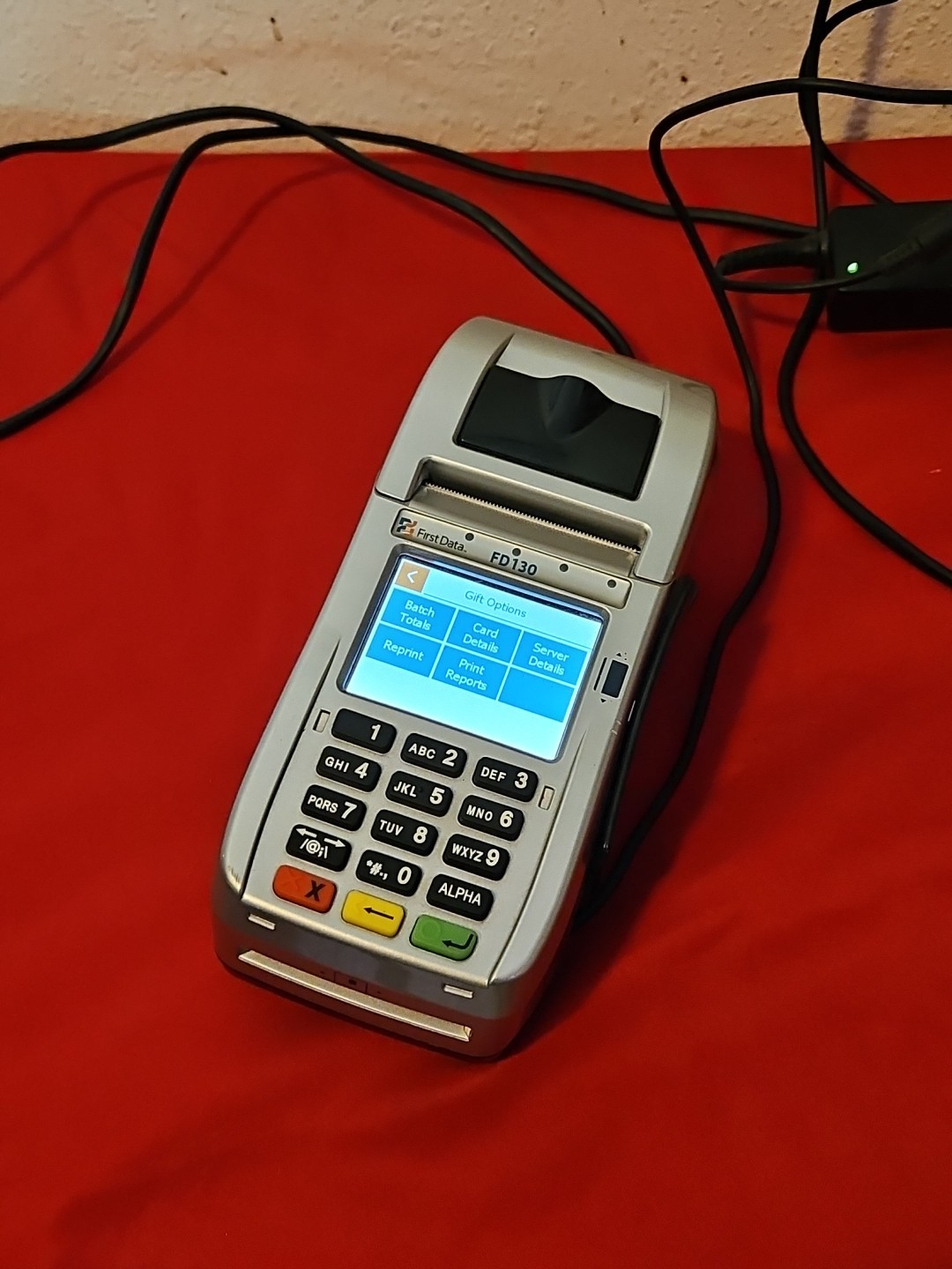 First Data FD130 Duo and FD-35 PIN Pad Credit Debit Card POS Terminal FD130Duo