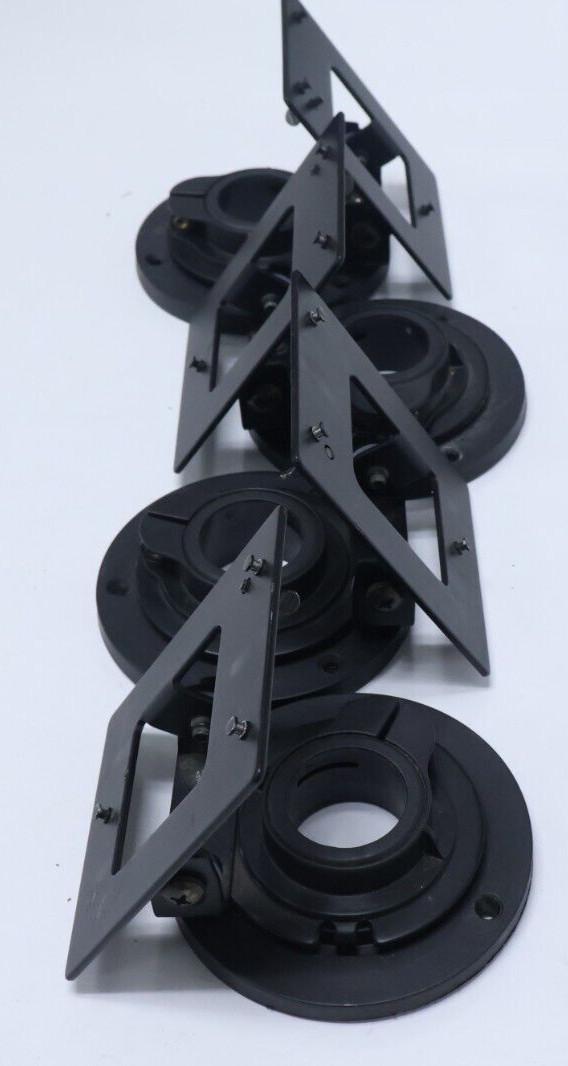 Lot Of 4 ENS 367-0818-R-D Tilt Swivel Low Profile Base Mount for Verifone