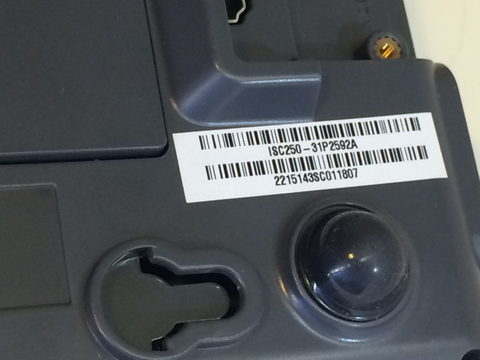 Ingenico ISC Touch 250 Credit Card Terminal ISC250-31P2592A ISC250-31P2591A