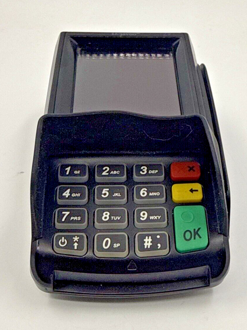 Dejavoo Z9 VEGA3000 3.5″ LCD POS Credit Card Terminal / Tested / w-power cord