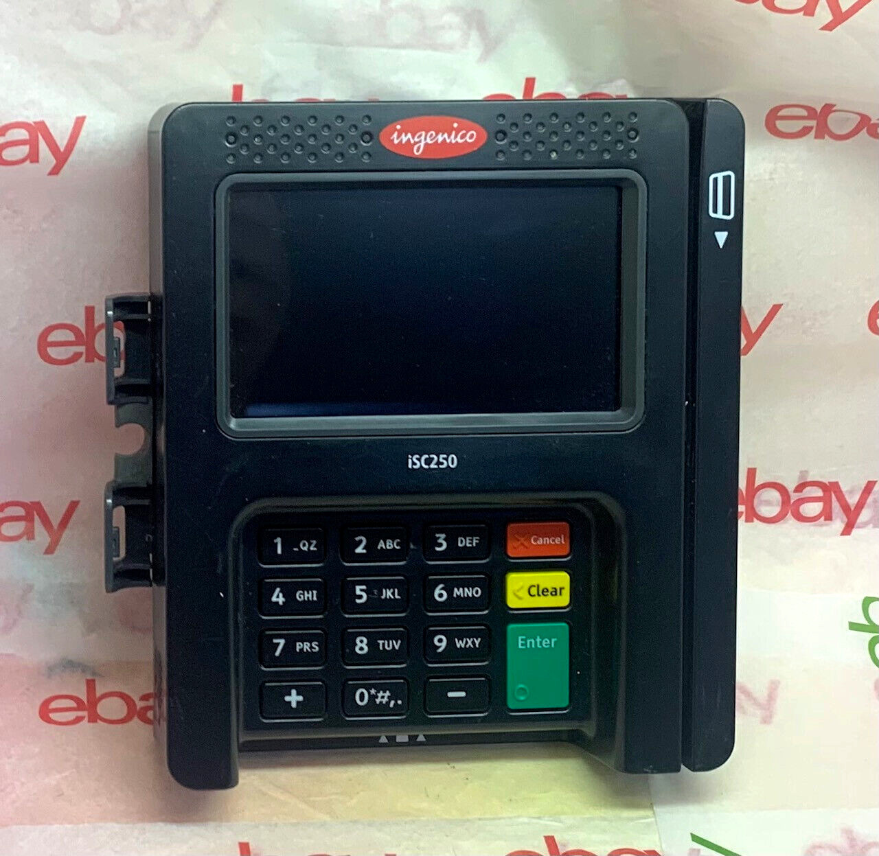 INGENICO iSC250-OPT 01T2394A Payment Terminal Card Reader Machine with Stylus