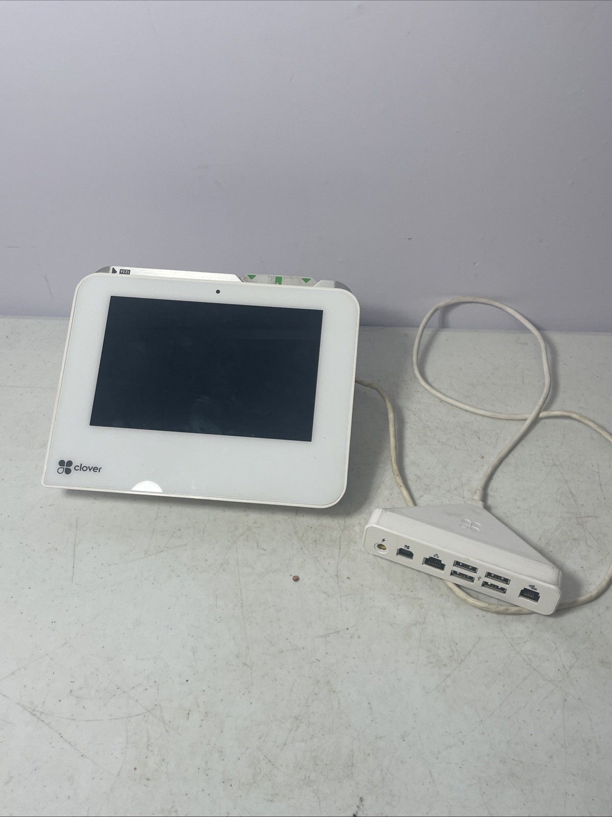 Clover Station Pro Terminal POS System/Credit Card Terminal Not Tested For Parts
