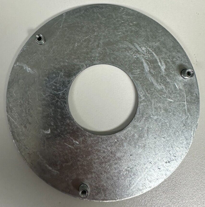 ENS Metal Base Glue Pad Round 4.25 inch Diameter Credit Card Terminal Stands