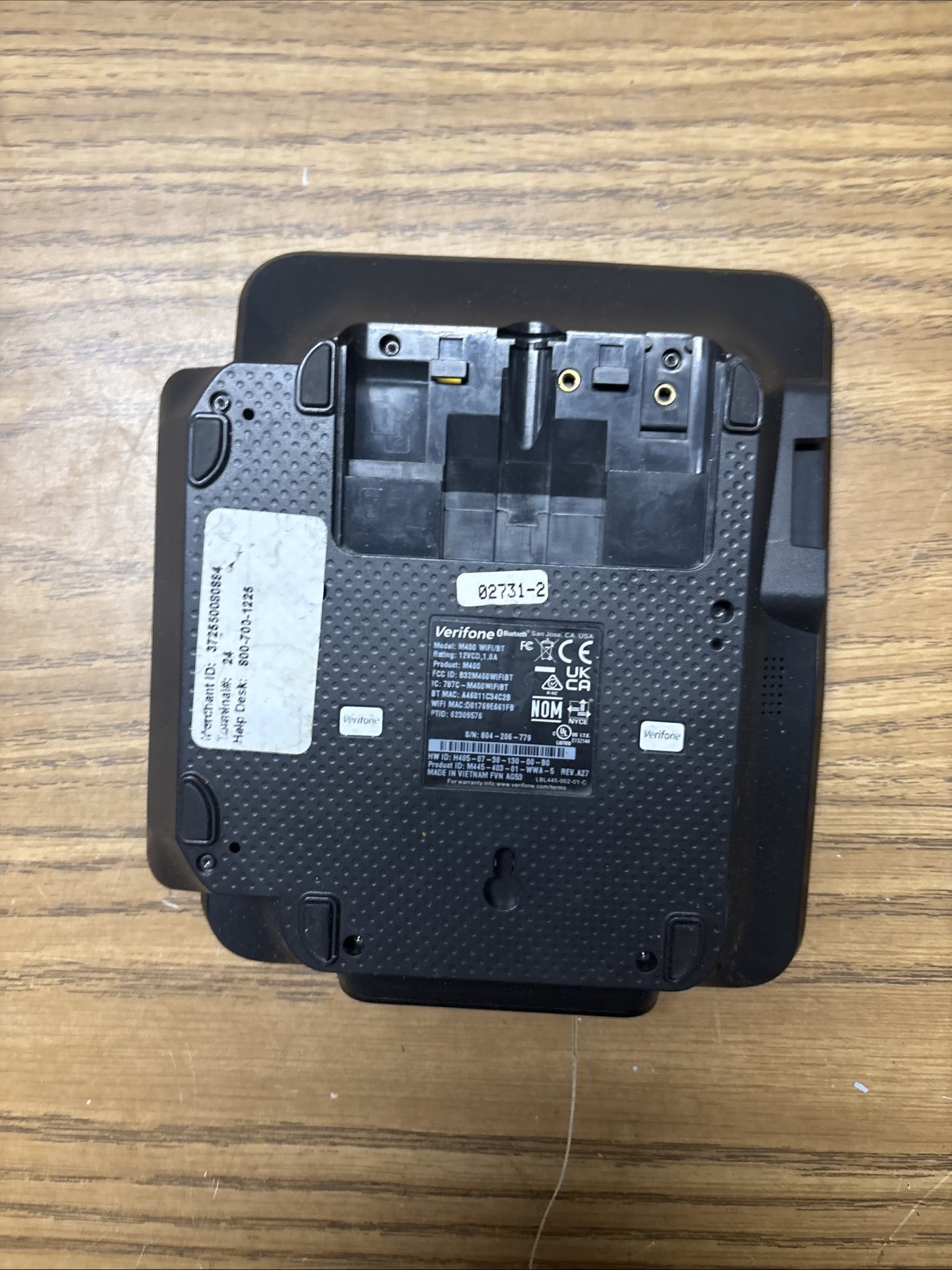 Verifone M400 Wifi/BT Credit Card Terminal