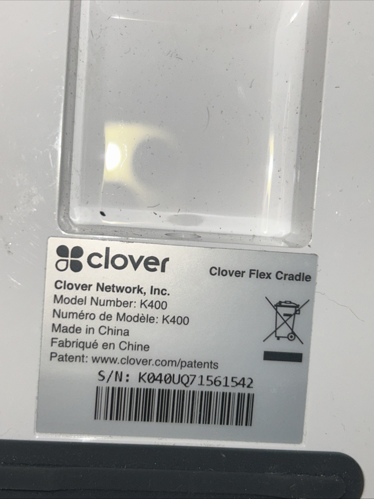 4 Clover Credit Card Machines and Charger Model K400 Storage Unit Find Read!