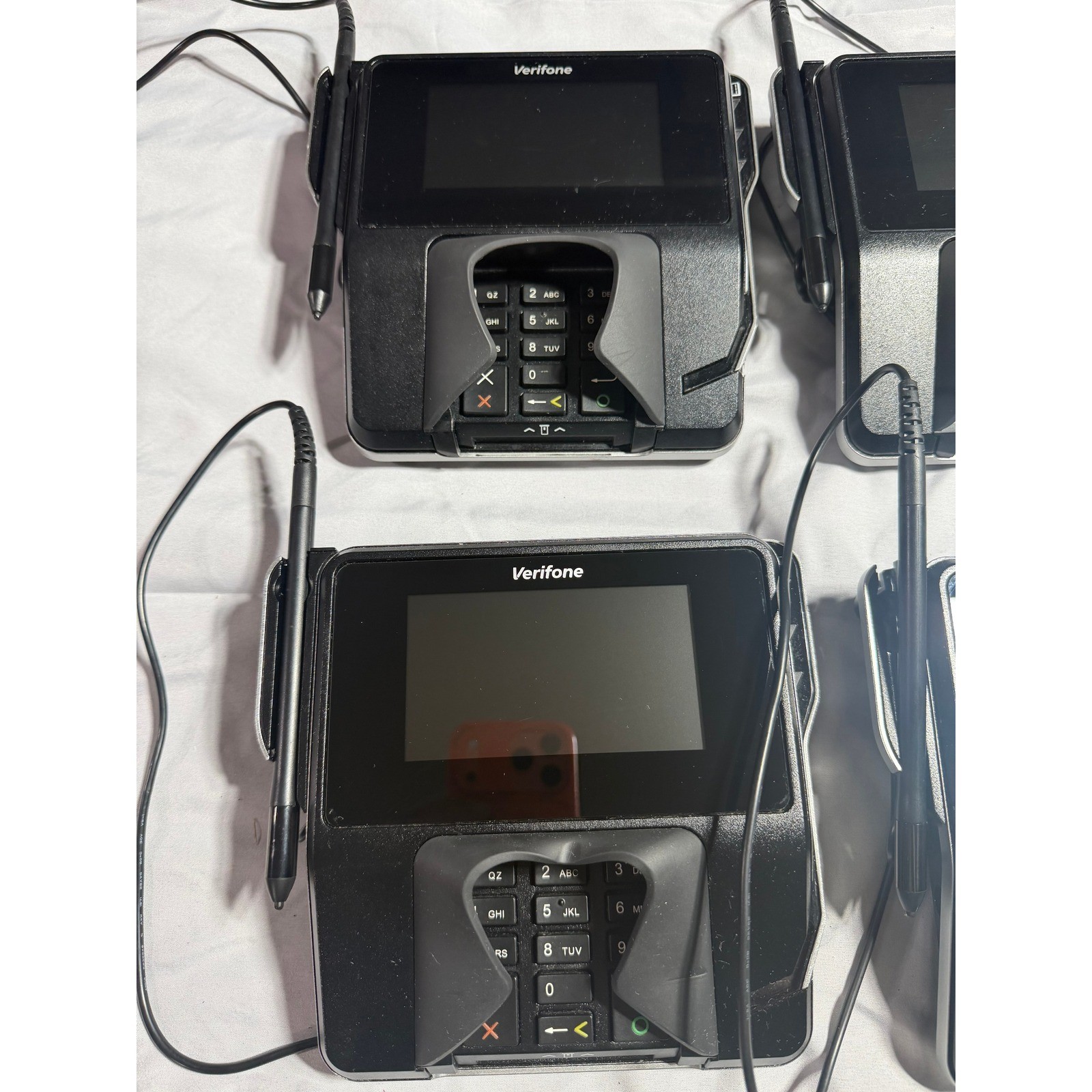 Lot of 6 Verifone MX 915 Credit Card POS Terminal Payment System M177-409-01-R