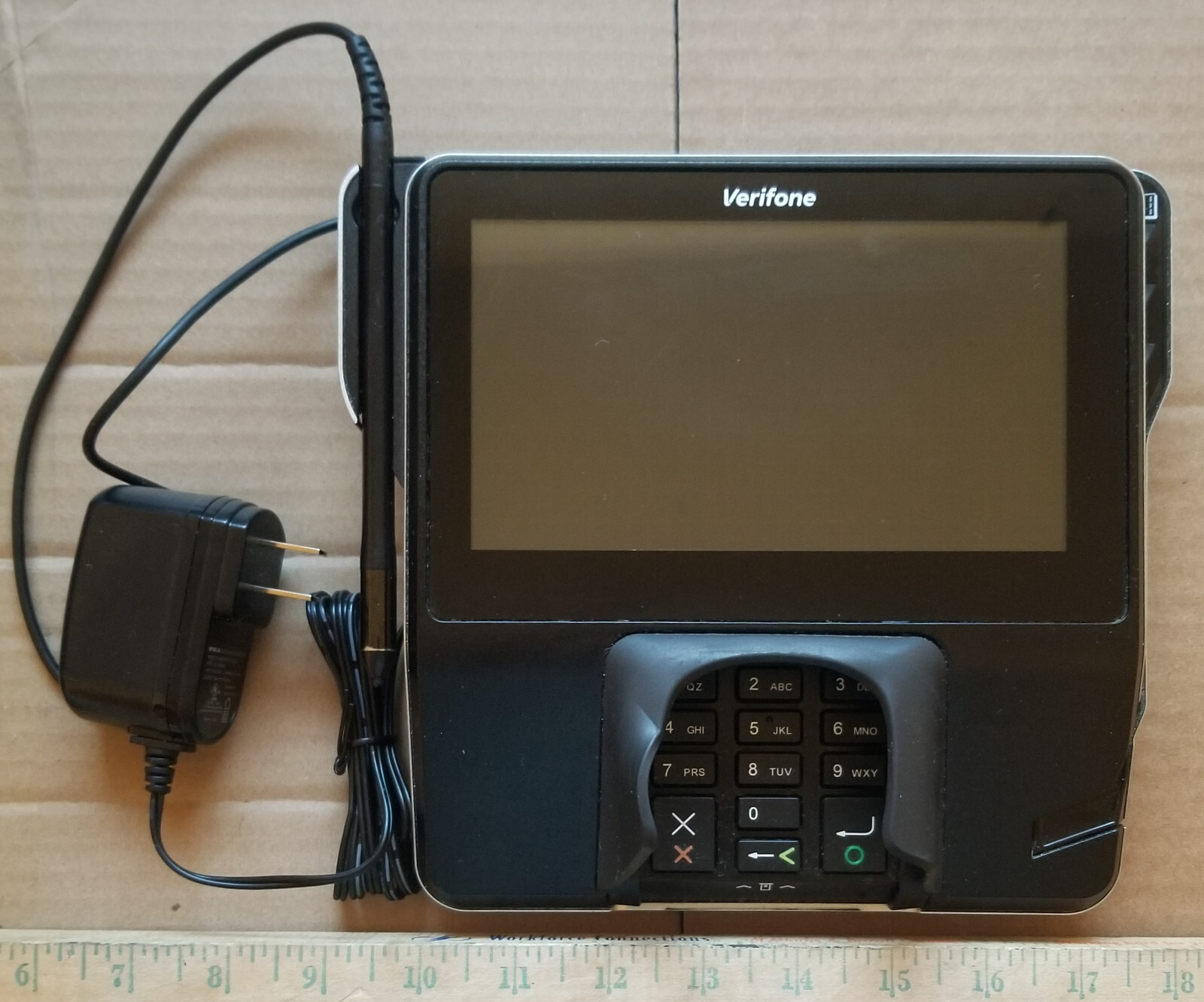 Verifone MX925CTLS Pin-Pad Payment Terminal w/ Cable + Stylus