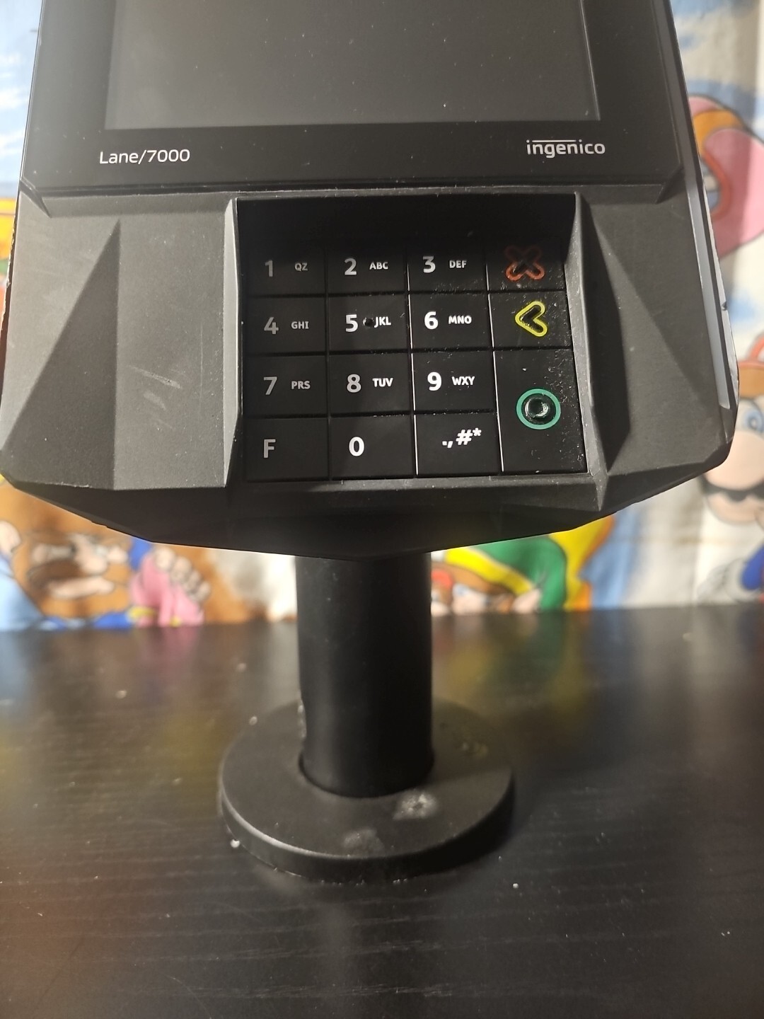 INGENICO LANE/7000 LAN700/USBRD01A Untested