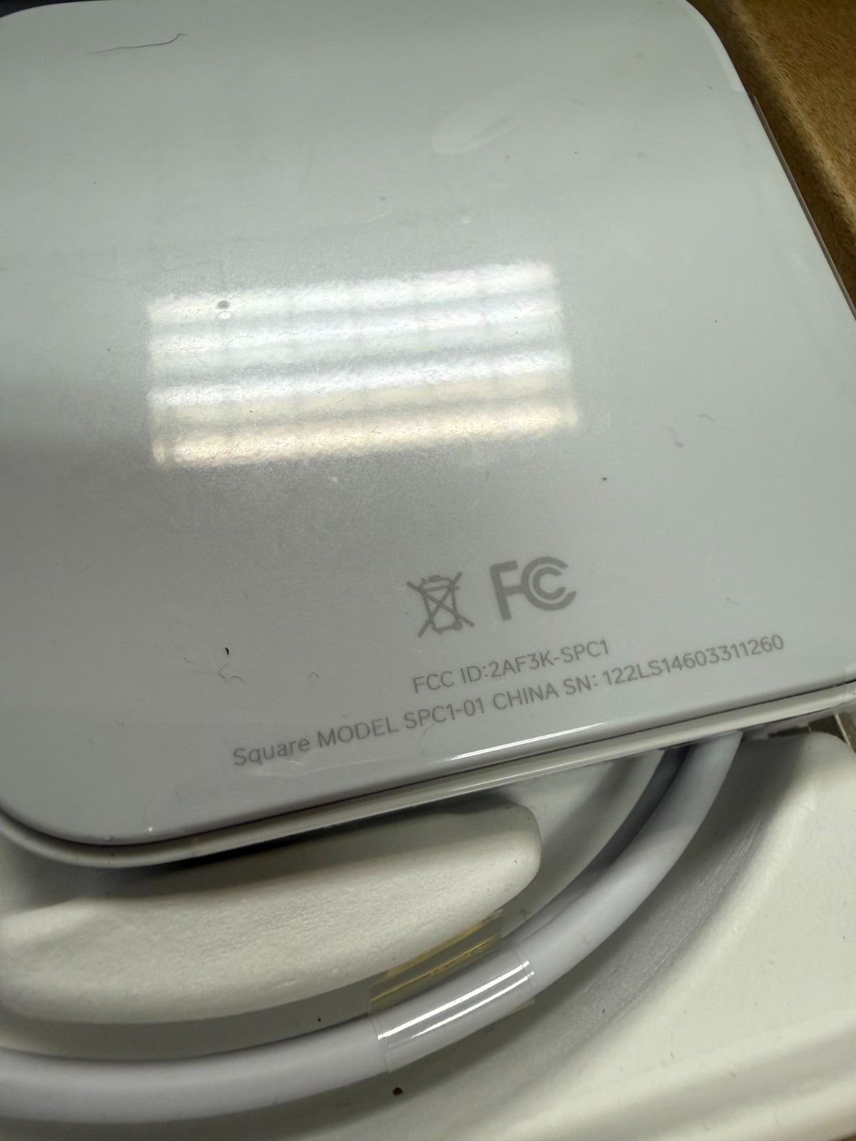 Square Contactless & Chip Reader SPC1-01 1st Gen POS Card Reader NFC Tap Pay