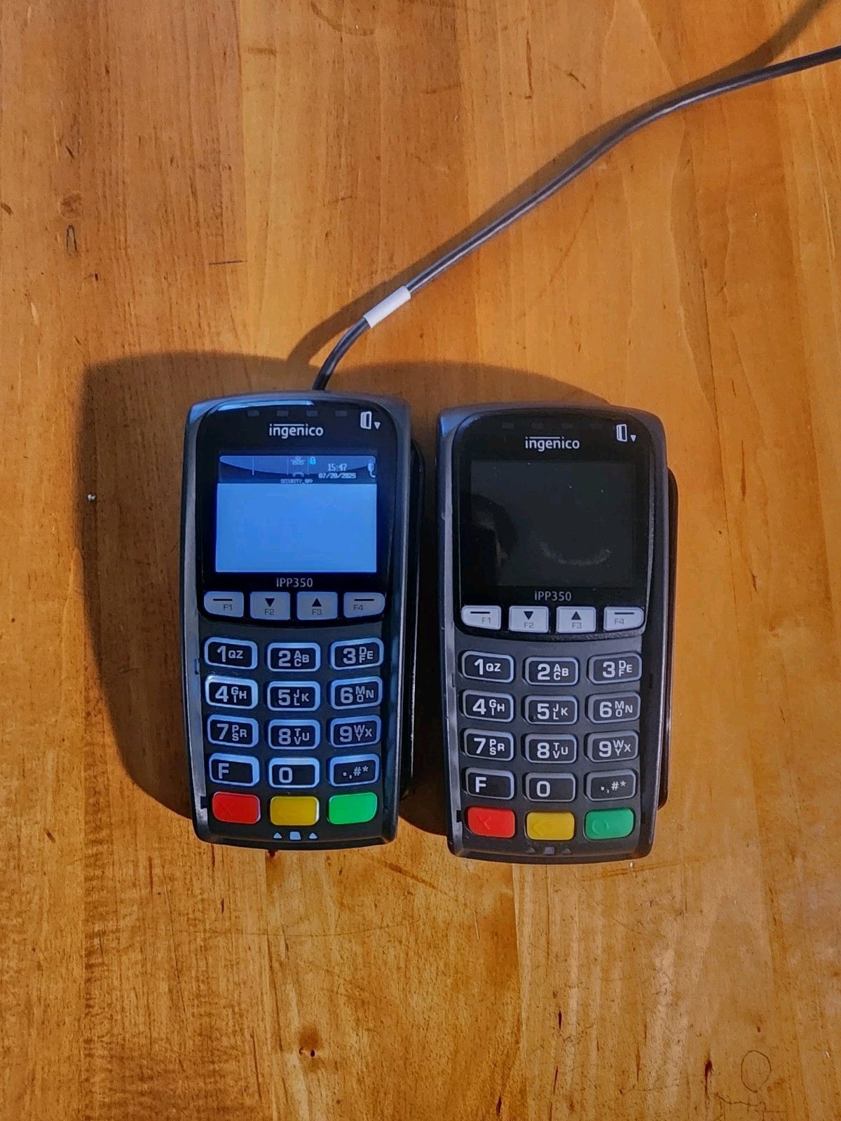 Lot Of 2 INGENICO IPP350 POS Payment Terminal Pin Pad/Debit/Credit Card Reader