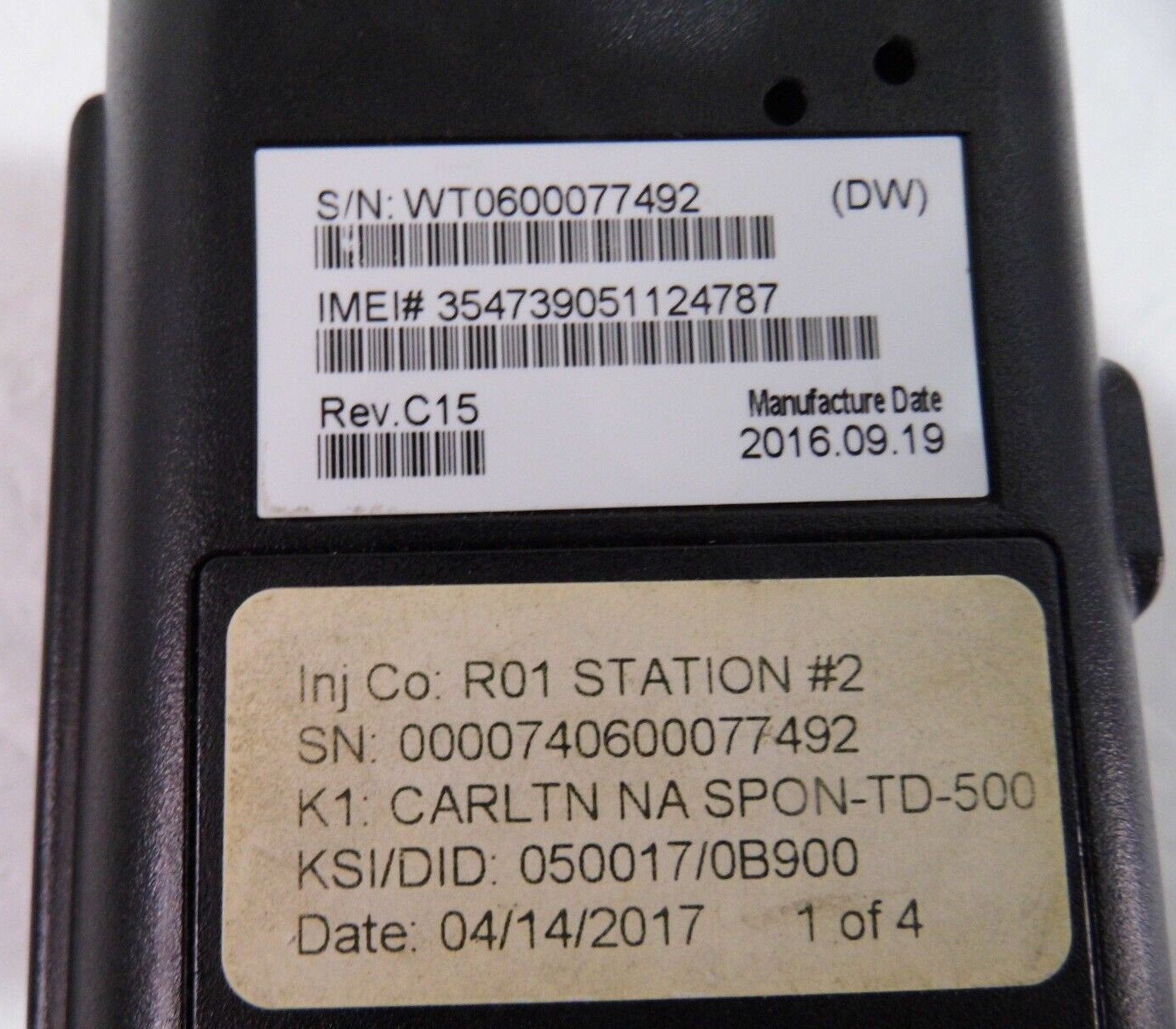 FIRST DATA FD 410 CREDIT CARD MACHINE WIRELESS DEBIT READER No Charging Cord