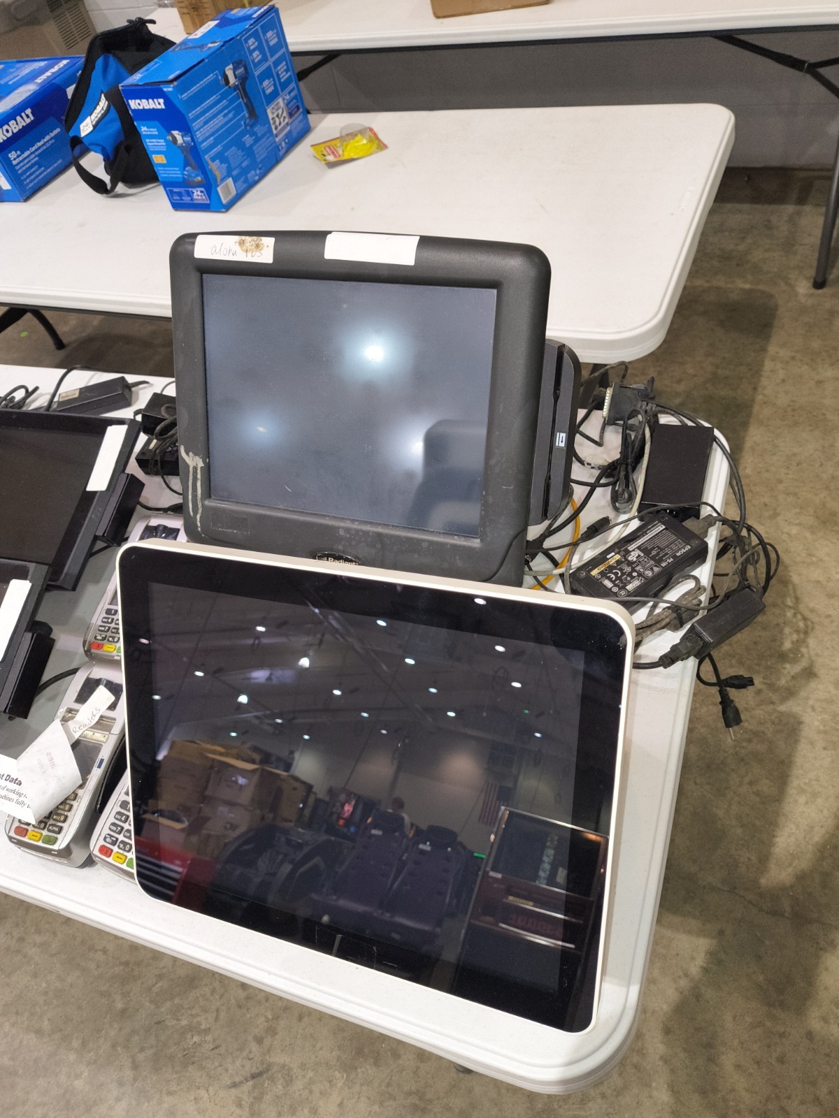 POS Systems, Printers, Credit Card Machines, And Cash Box Please Read Decription