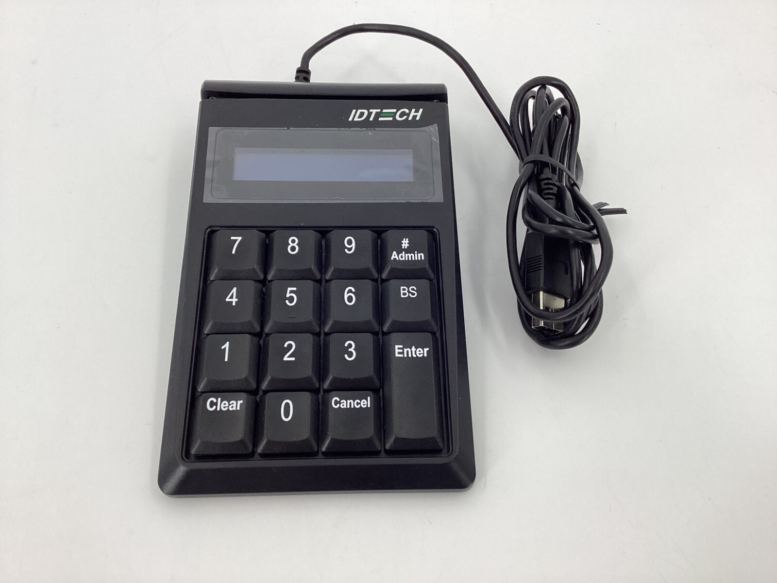 ID Tech SecureKey USB Numeric MSR Keypad IDKE-534833BL ❤️️✅❤️️✅❤️️✅❤️️✅