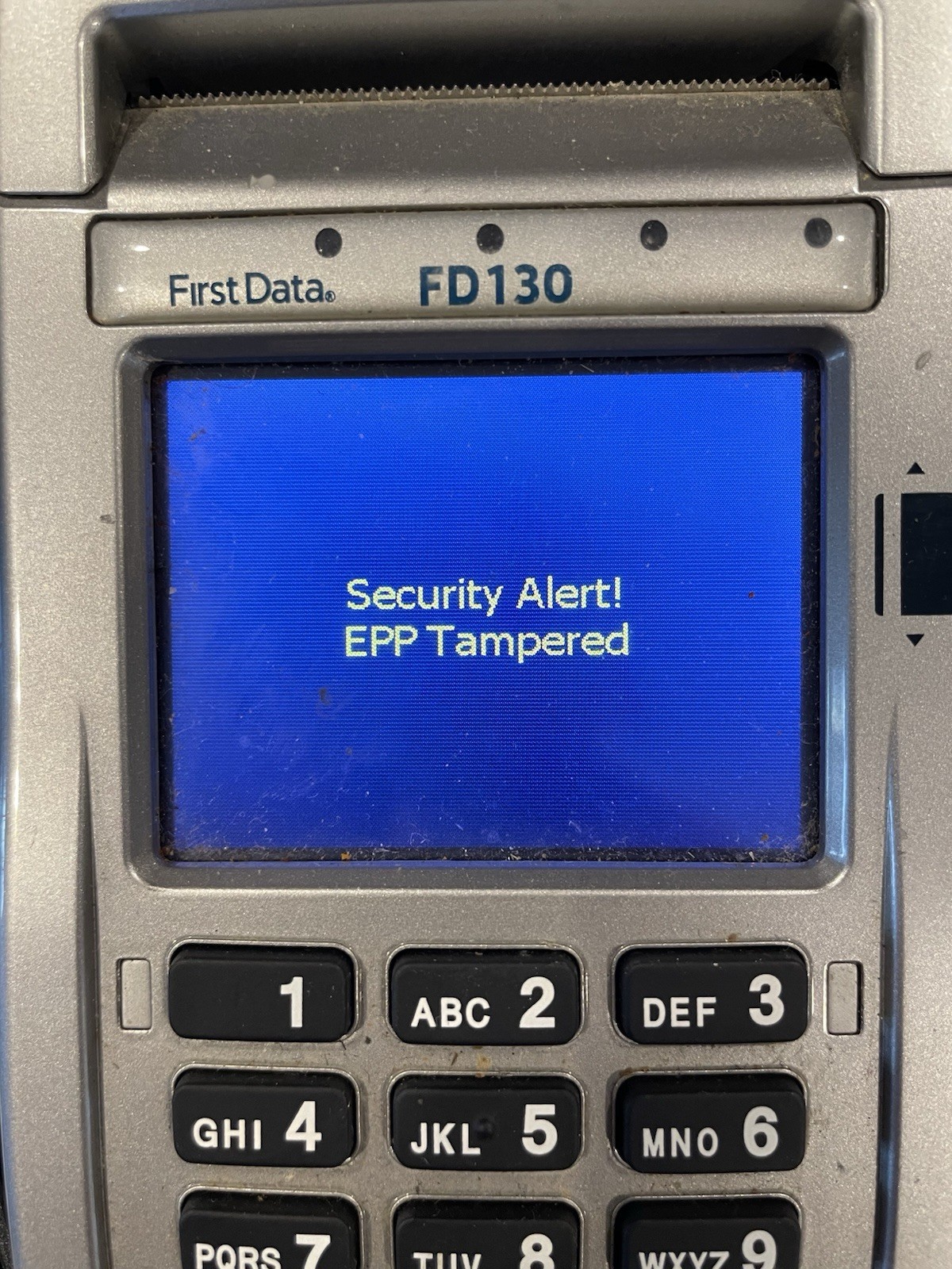 First Data FD130 Credit Card Machine with FD35 PIN pad Included