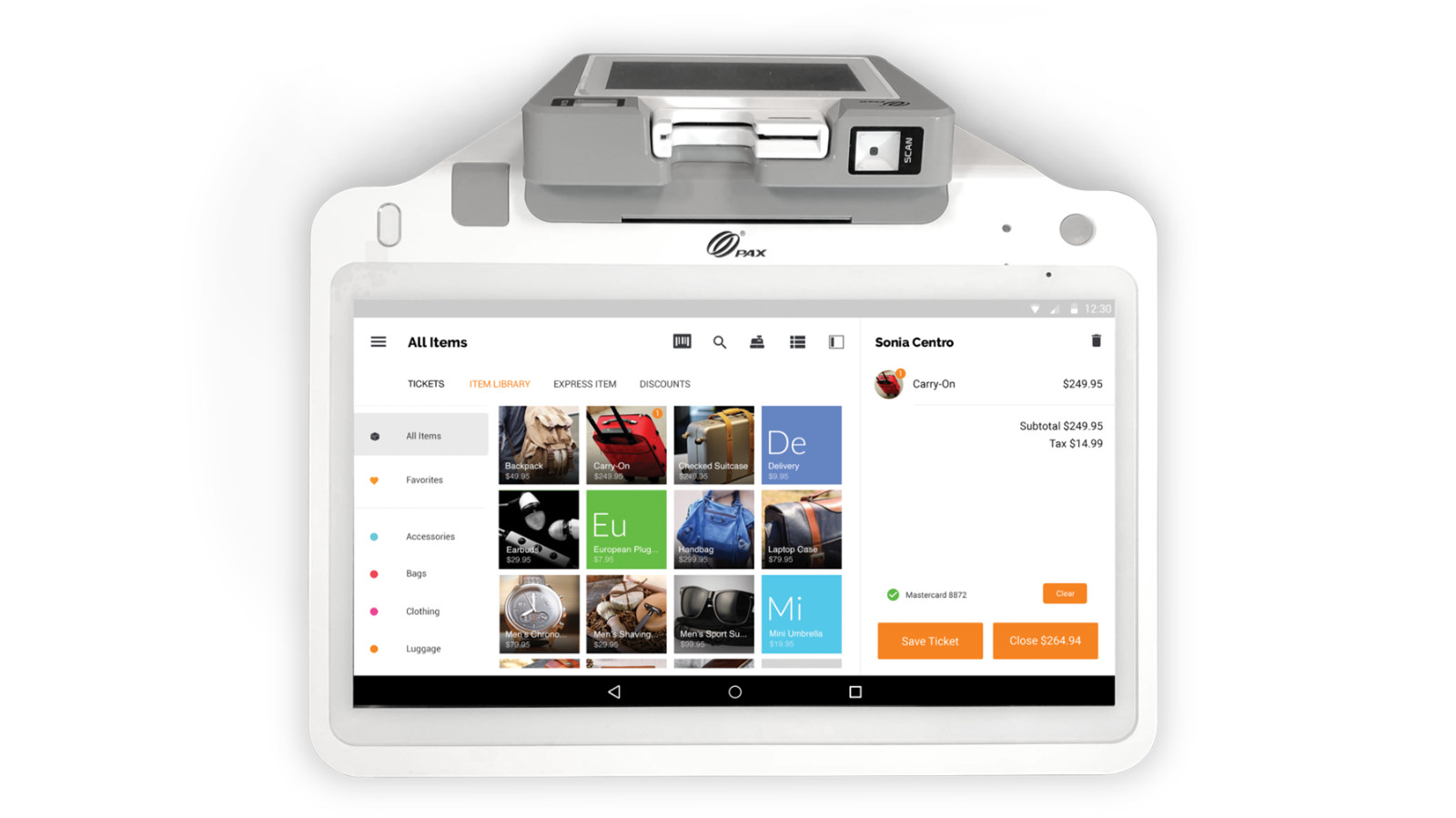 PayAnywhere Smart POS+ with Dual Pricing Merchant Account – Zero Fees