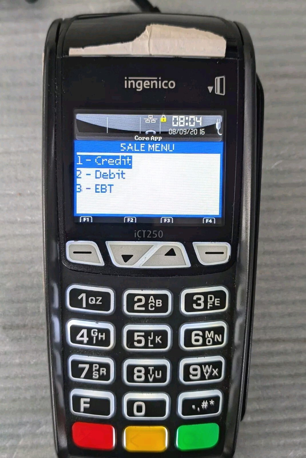 Ingenico – ICT250 Credit Card Terminal Reader – ICT250-01P1100H